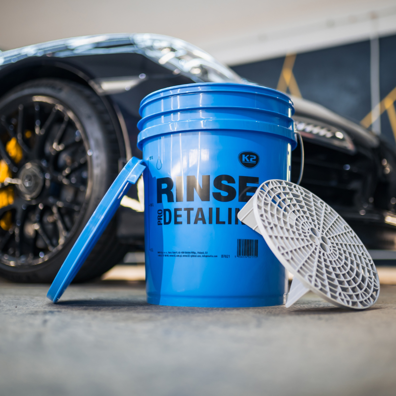 K2 Pro Detailing Bucket Kit "RINSE" 20L