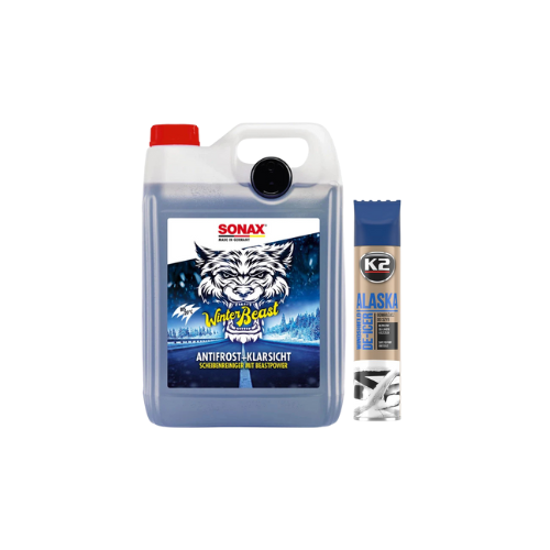 Zimski komplet za stekla (Sonax + K2)