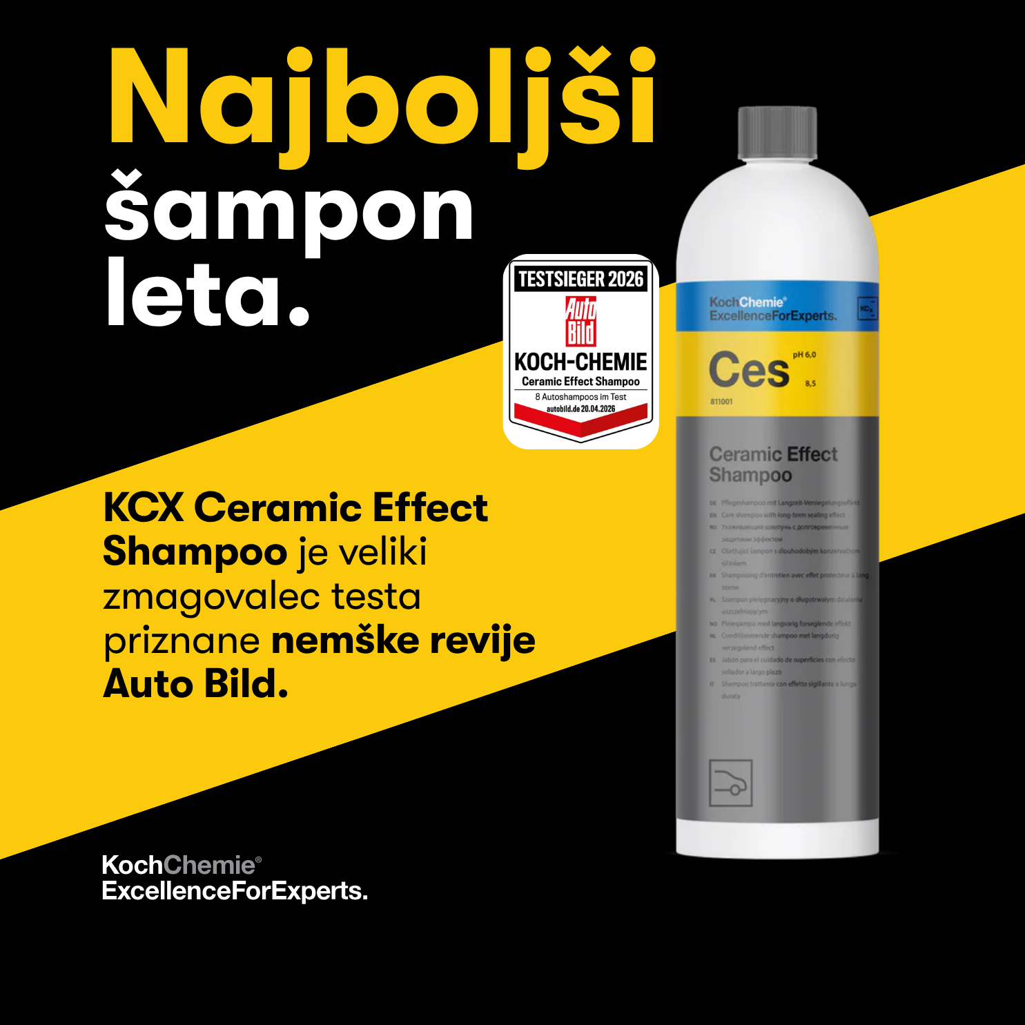 KOCH Ceramic Effect Shampoo 1000ml