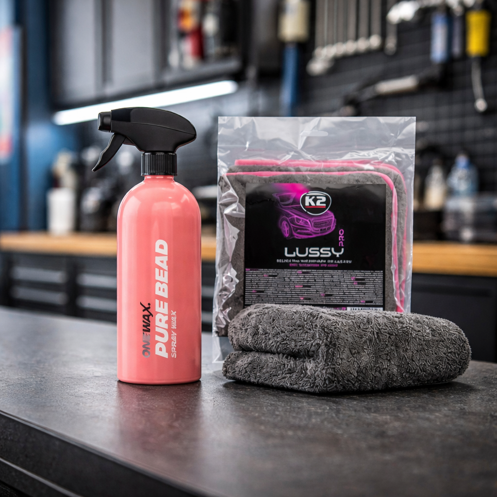 OneWax Spray Wax 500ml + K2 Lussy PRO