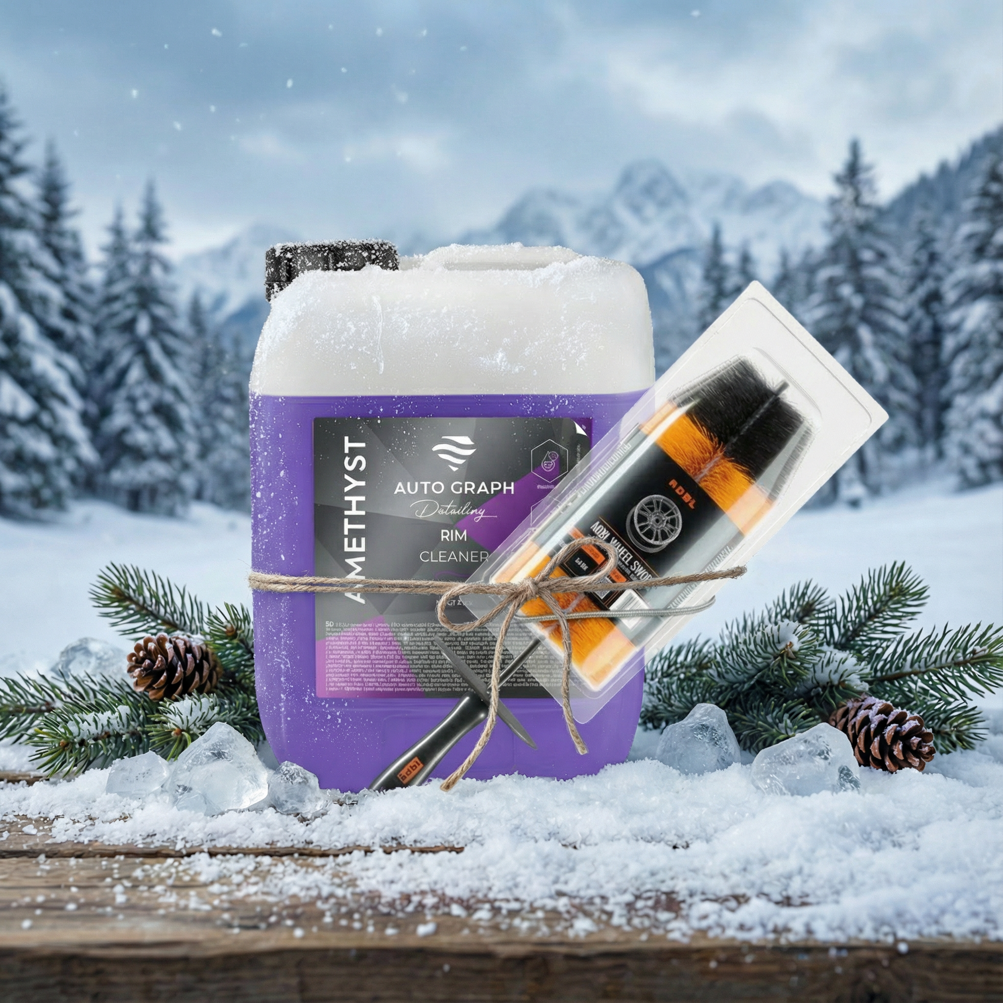 Sredstvo za platišča in Krtača 5L (AutoGraph + ADBL)