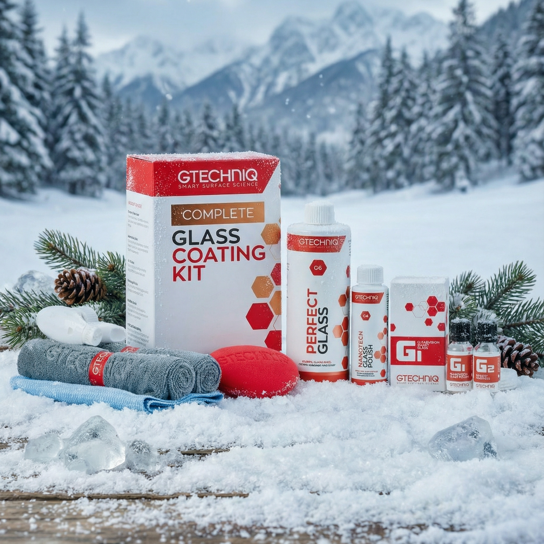 Gtechniq Glass Coating Kit