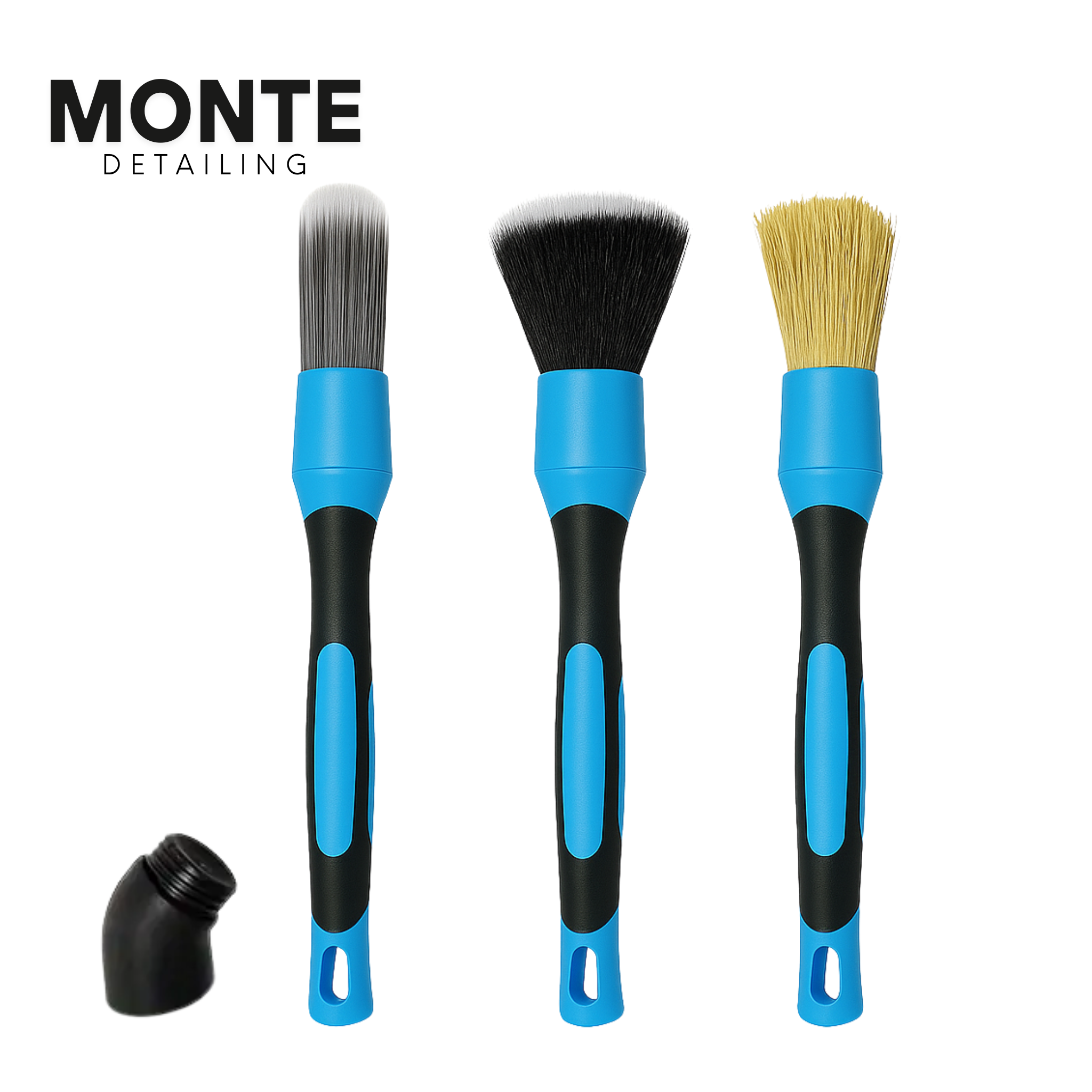 MONTE Detailing Brush 3pcs 24cm + Nastavek