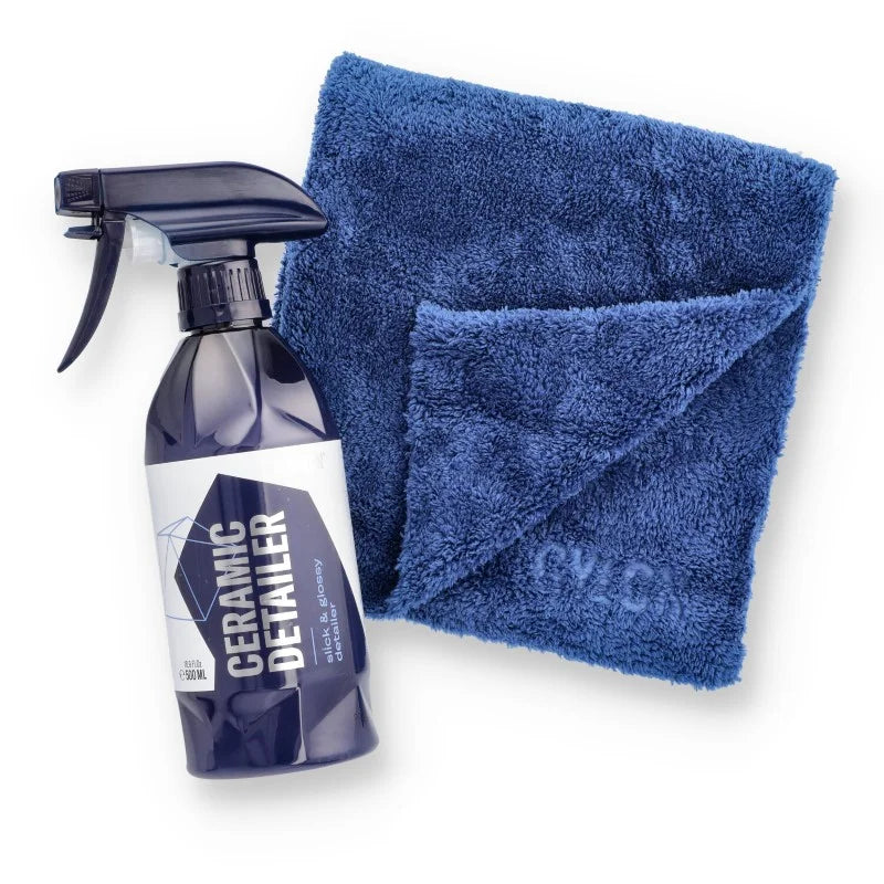 GYEON Q²M CeramicDetailer 500 ml + SoftWipe EVO 40×40 cm