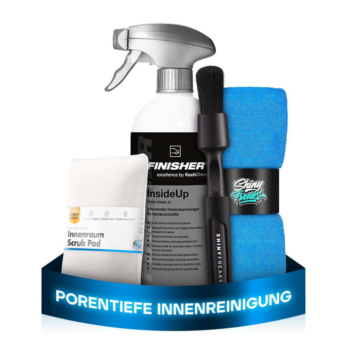 The Finisher InsideUp 500 ml – komplet za čiščenje notranjosti
