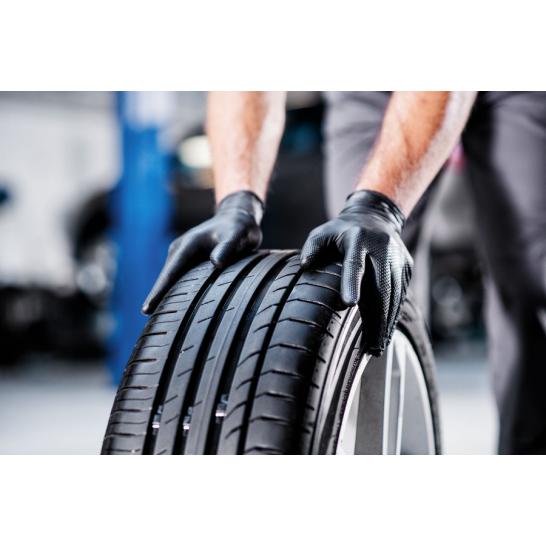 Nitrilne rokavice GoGrip PRO, črne XL