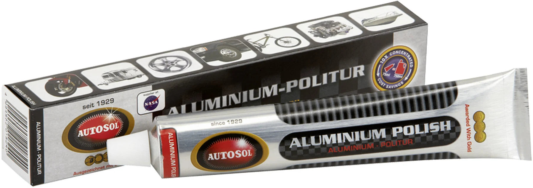 Autosol Aluminium Polish 75ml