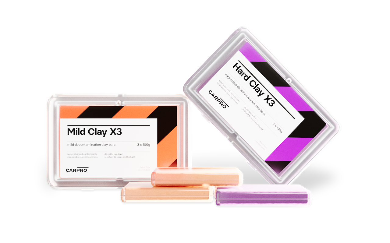 CarPro Mild Clay Set 100g X3 (srednji)