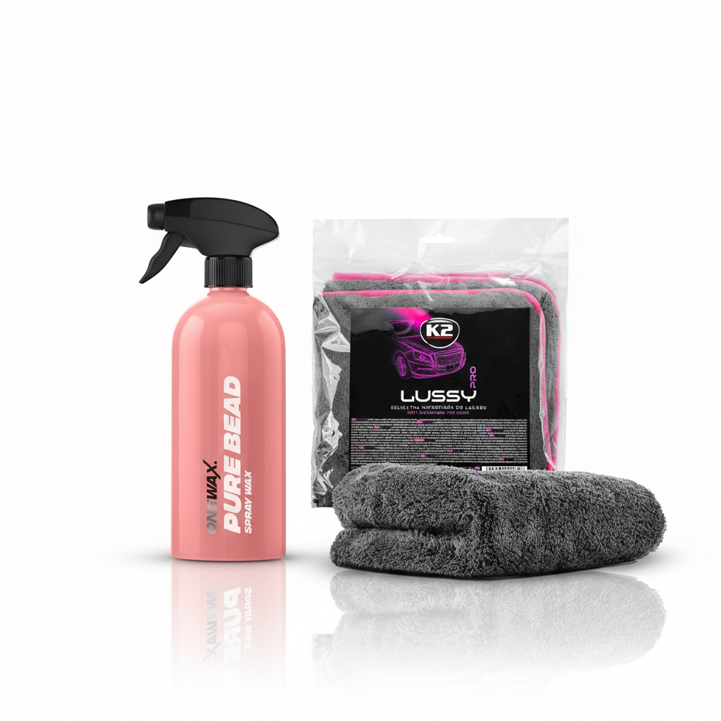 OneWax Spray Wax 500ml + K2 Lussy PRO
