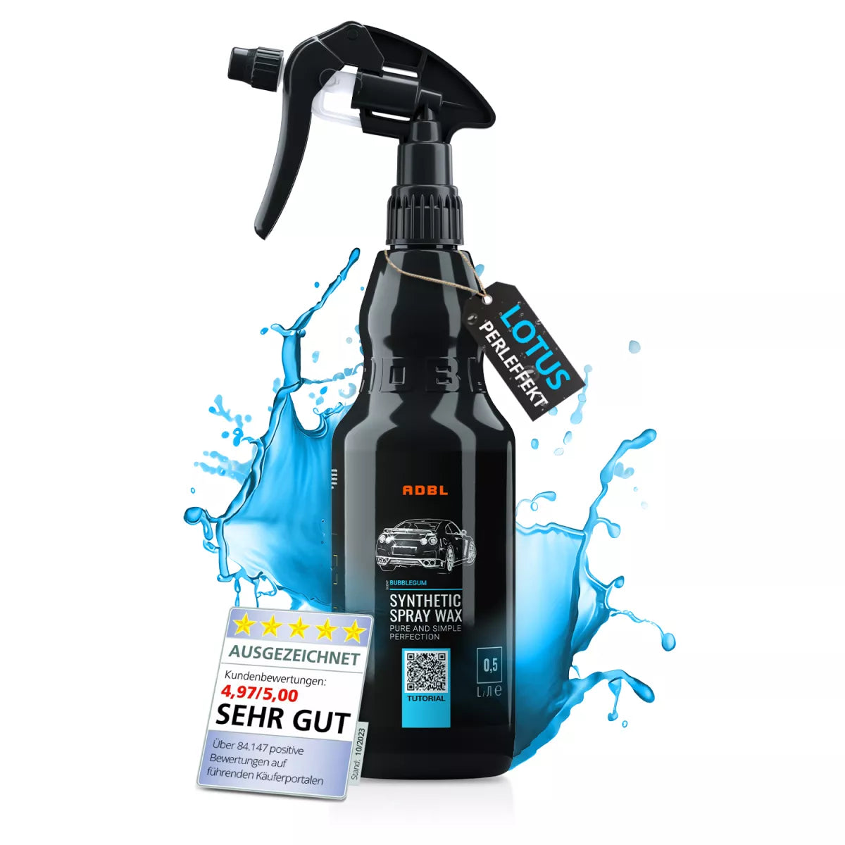 ADBL Synthetic Spray Wax 500ml