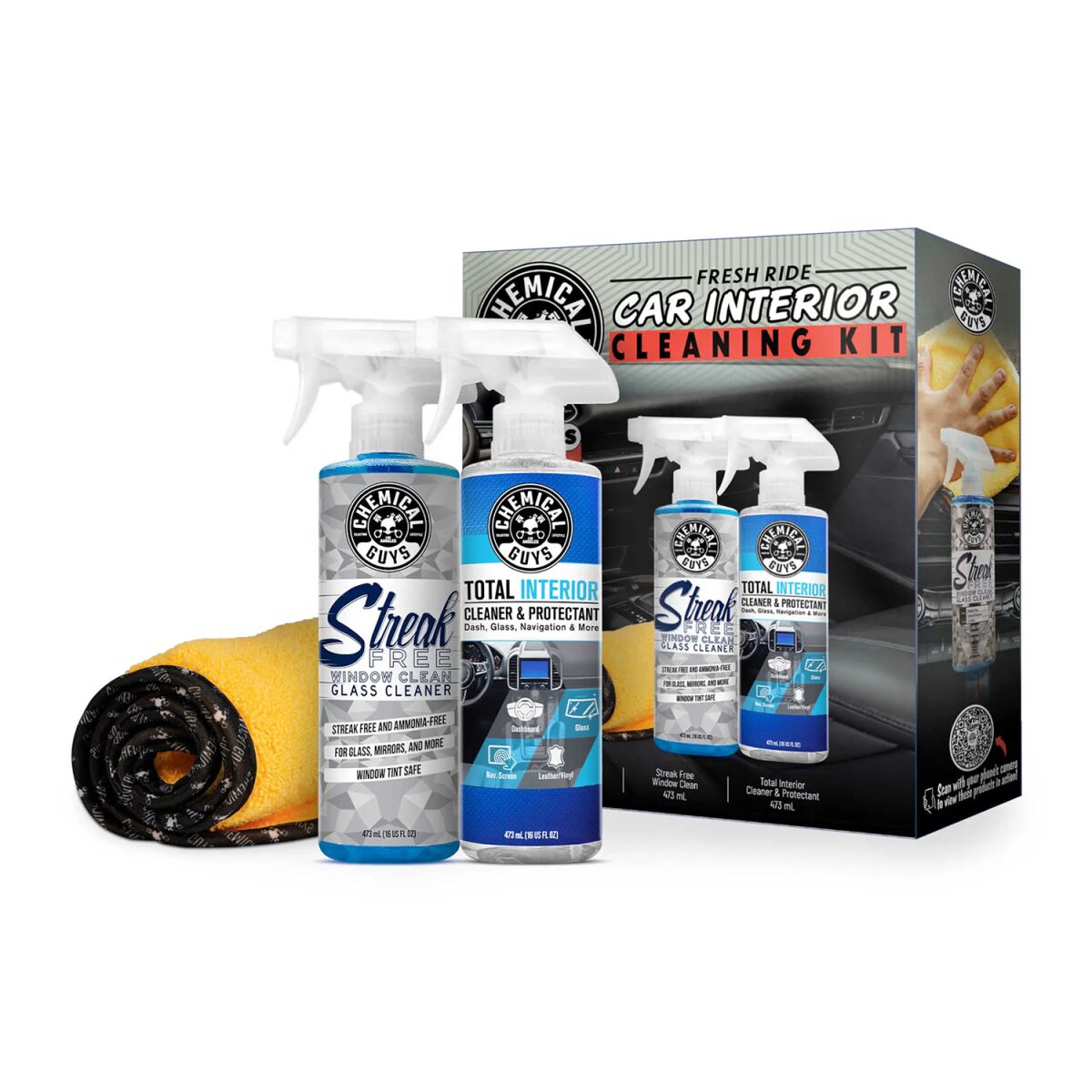 Chemical Guys Interior Cleaning Kit – komplet za čiščenje notranjosti
