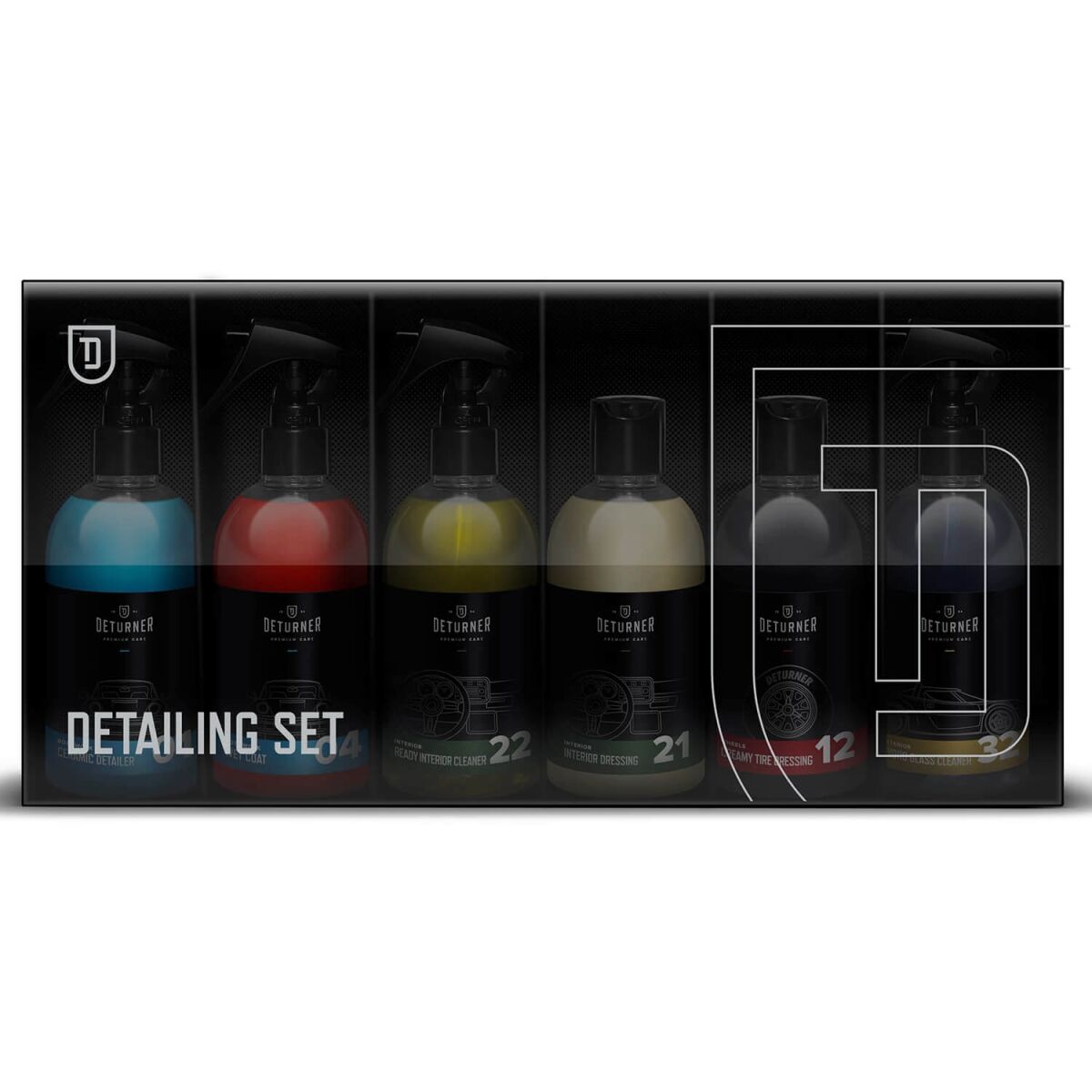 Deturner Detailing Set – 6-delni začetni komplet za nego