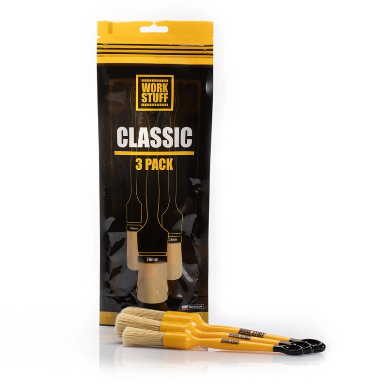 Work Stuff Detailing Brush Classic 3-pack